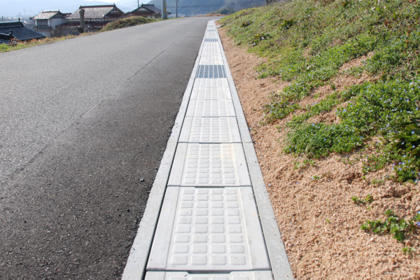 市道穴笠畠敷線外道路修繕工事 イメージ