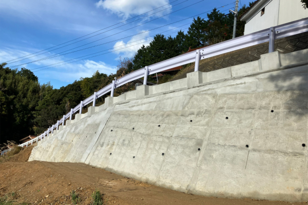 令和6年災害市道三保91号線道路災害復旧工事（第230号） イメージ